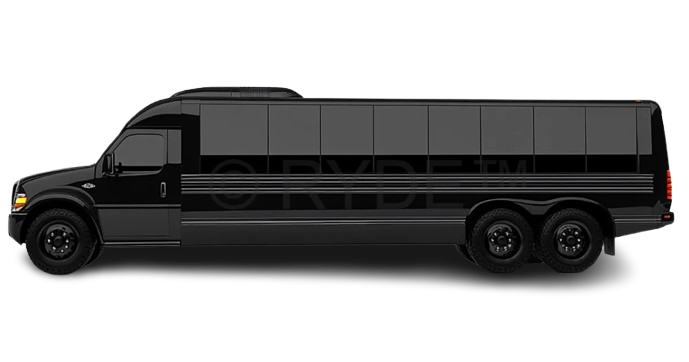 Party bus limousine